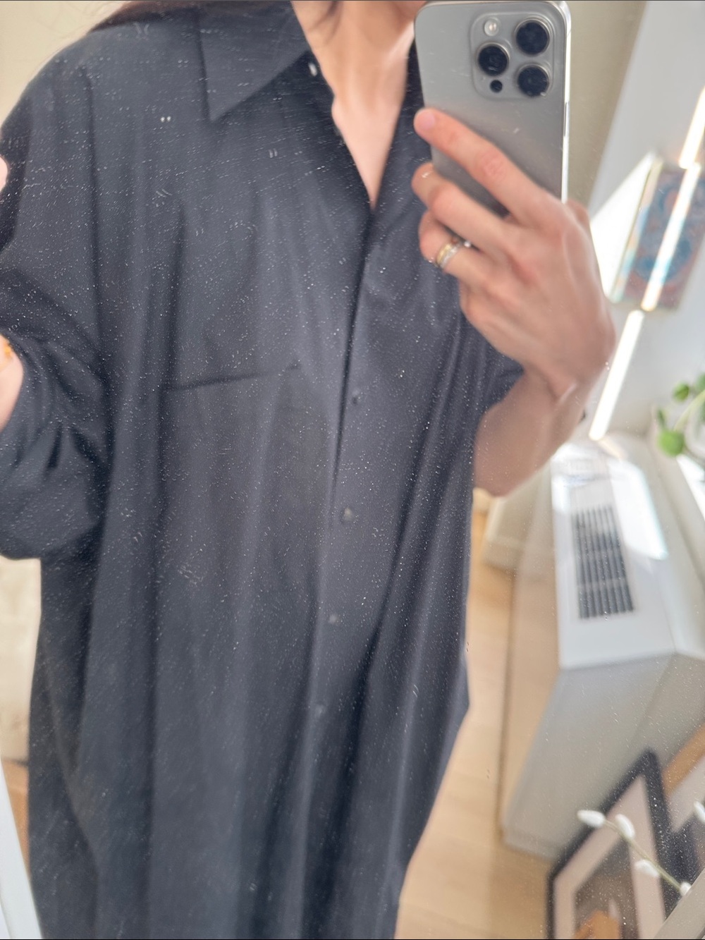 Rachel Comey oversized black Naz dress - Picture 4 of 6